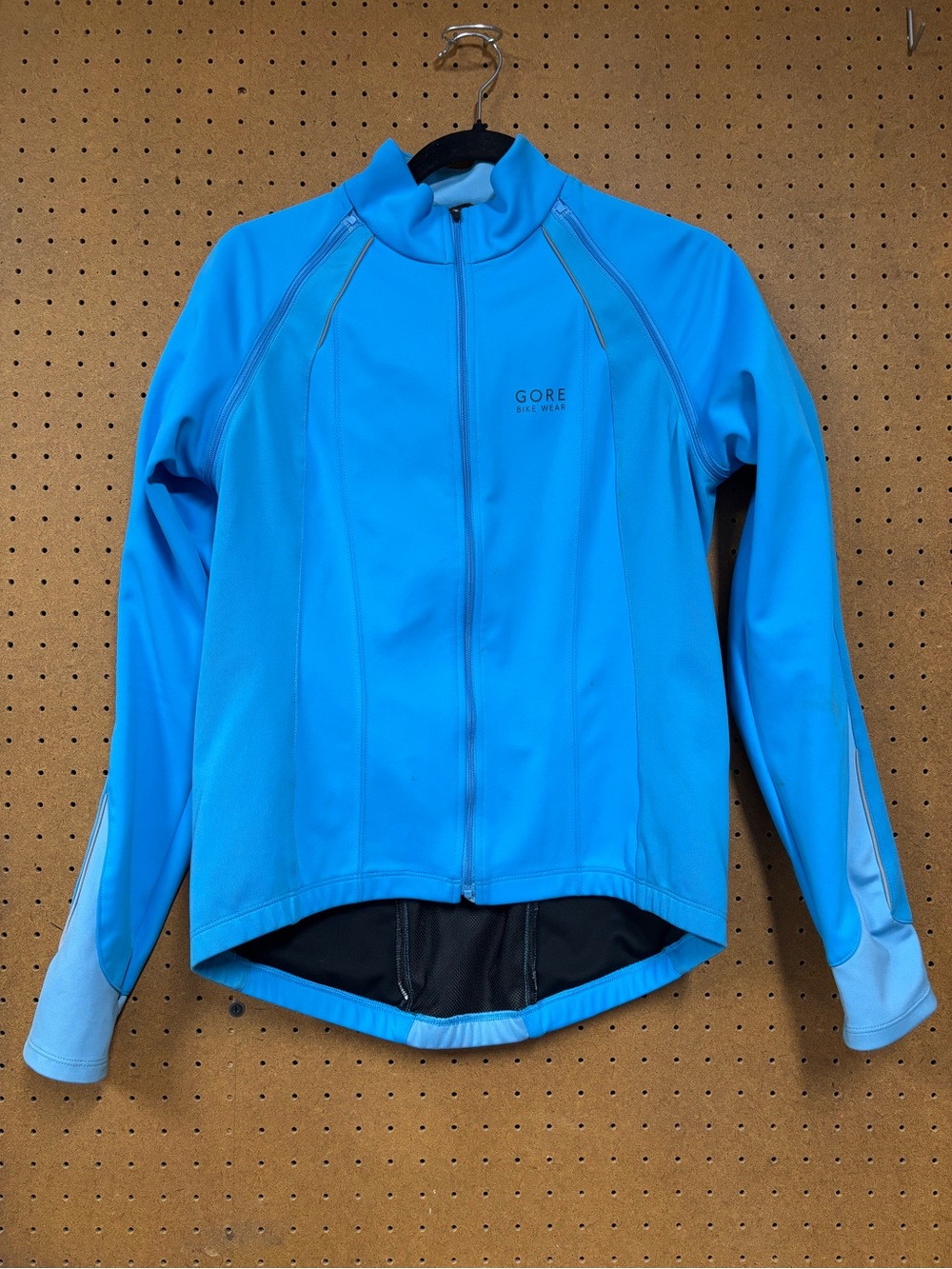 Gore Bike Wear Women's Light Blue Convertible Cycling Jacket